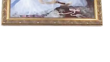 Жесткое глоточное порно с Амбер Рейн