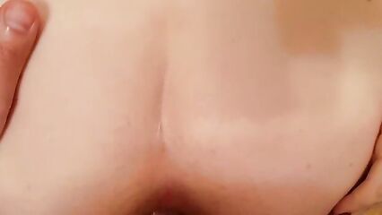 Домашнее порно анального секса: Трахаю бывшуу в жопу